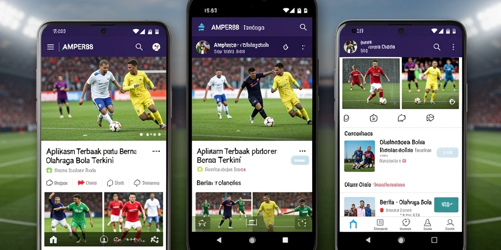 Tampilan antarmuka AMPER88 yang modern dan informatif.