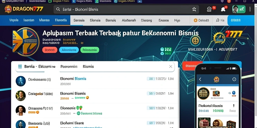 Tampilan antarmuka DRAGON777 yang modern dan intuitif.